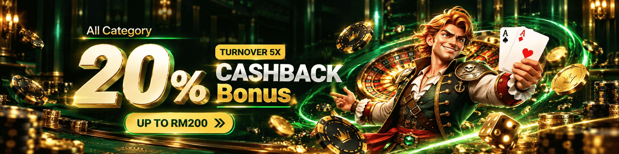 Bono de Cashback 20%